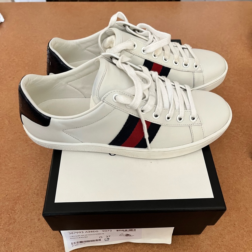 Gucci Ace leather sneaker